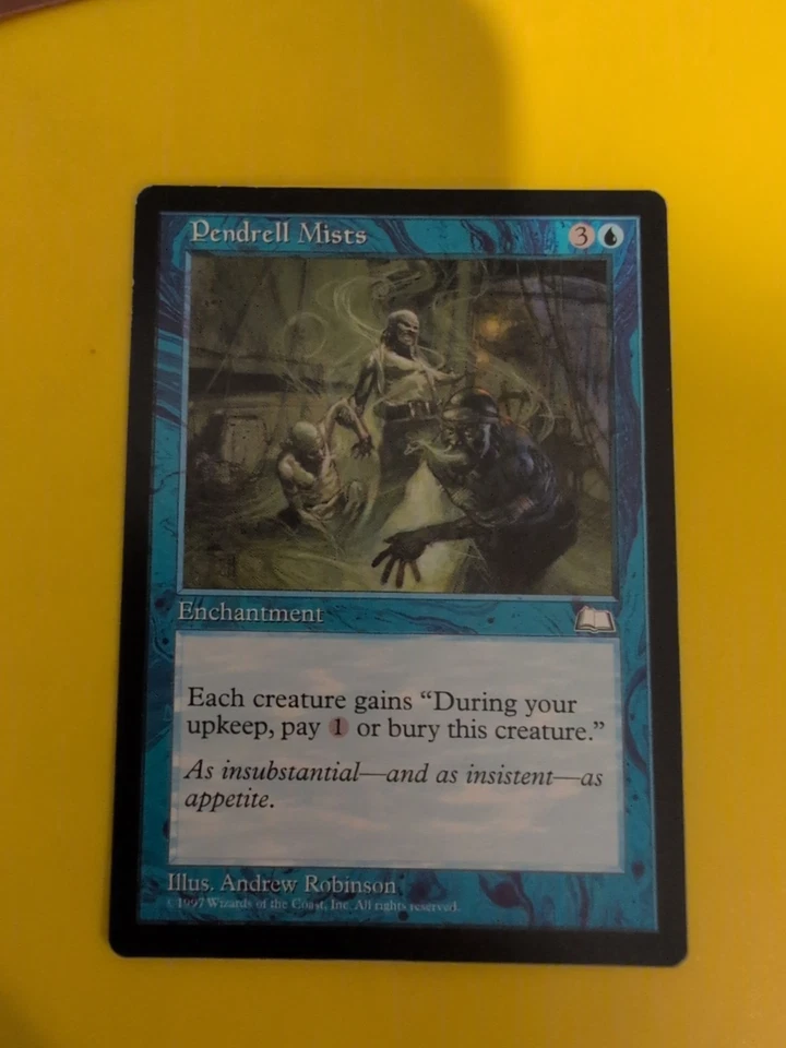 Pendrell Mists. Enchantment Old Vintage. Weatherlight Magic the Gathering Card. - Image 3 of 4