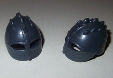 13180, Helm, Ritter, Gladiator, Krieger, blaugrau