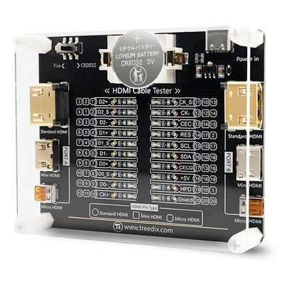 TREEDIX Cable Tester Board for HDMI Cable Tester Checker 20 LED Light Status Indictor