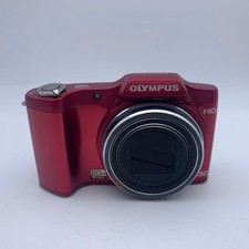 Olympus SZ-11 Compact Digital Camera Red Used Tested From Japan
