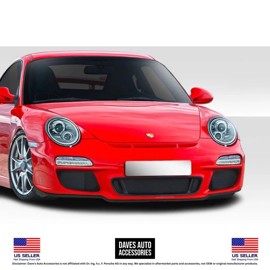 997.2 Porsche 911 GT3 RS Style Front Bumper Cover Upgrade 2010-2012