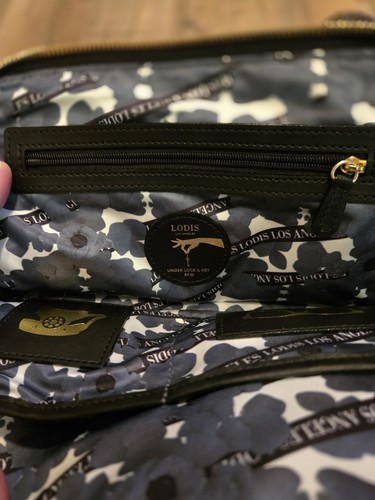Black And Brown Lodis Purse (Under Lock And Key) - Picture 6 of 7