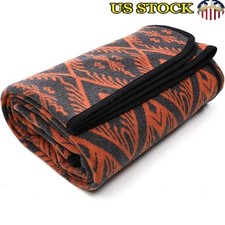 Soft Warm Merino Wool Blanket Durable Multi-use Lightweight Easy Care Throw New