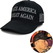 Casquette Never Surrender Noire Brodée Style USA MAGA Streetwear Unisexe Neuve