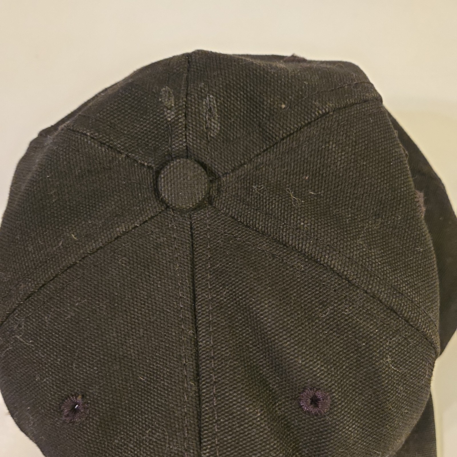 Carhartt Spell Out Snapback Hat Solid Black OS Em… - image 3