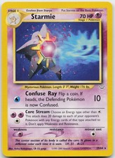 Starmie 25/64 Rare Neo Revelation Unlimited Near Mint on eBay
