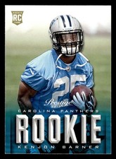 2013 Panini Prestige #249 Kenjon Barner Rookie Card Carolina Panthers. rookie card picture