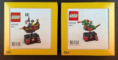 LEGO 2er Set Adventure Ride # NEU & OVP  # Piratenschiff  Drachen 
