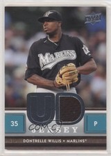 2008 Upper Deck UD Game Jersey Series 1 Dontrelle Willis #UD-DW 2u3
