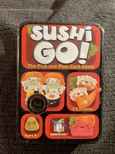 Sushi Go! The Pick and Pass Card Family Game 2-5 Players Quick Game NEW SEALED