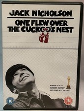 One Flew over the cuckoo’s nest (1975) Jack Nicholson UK/R2 (2008,DVD) Cert 18