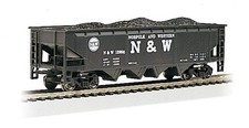 Bachmann Trains 17607 40' Quad Hopper Norfolk & Western #12986-HO Scale Hobby Tr