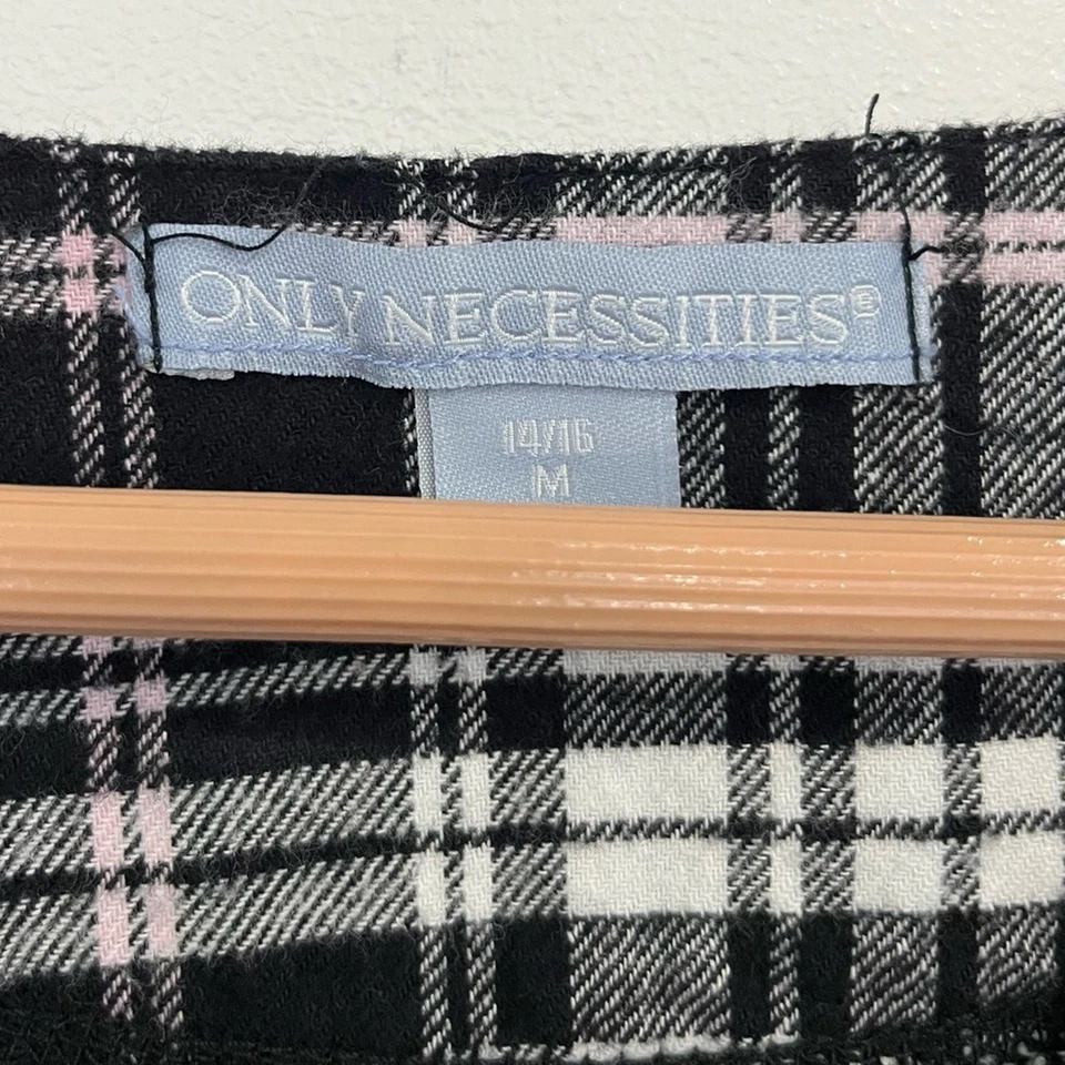 Vestido camisón de franela de algodón para mujer Only Necessities 14/16 Foto 4 de 4