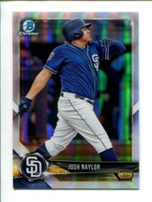 2018 Bowman Draft - Chrome - Refractor #BDC-122  Josh Naylor ⚾