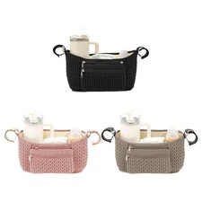 Convenient Pushchair Storage Bag Adjustable Compartments And Shoulder Handle