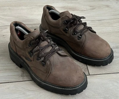 CAMEL Boots - Größe 41 - braun Rauhleder Vintage-Leder-Schnürschuh - neuwertig - Bild 1 von 4