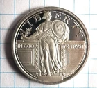APMEX 1/4 ounce .999 fine silver 'Standing Liberty' coin-Fast Shipping-Last One