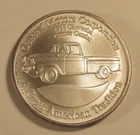 General Motors Corporation 1958 Chevrolet Truck .999 Fine Silver 1/2 oz Round