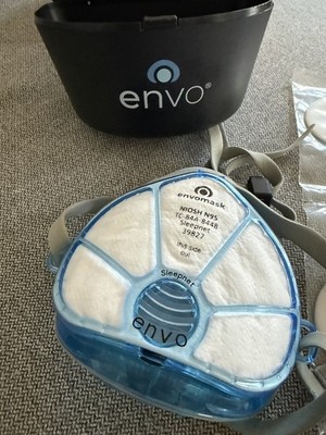Envo  Mask Particle Respirator Mask w/4 Filters & Case