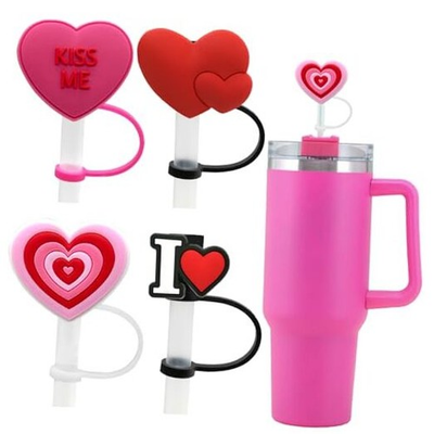 #ad Cup Accessories for Stanley 40oz 30oz Tumbler with HandleHot Pink Red Pink $11.13