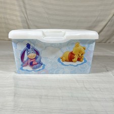 Y2K Huggies Disney Baby Winnie the Pooh Wipes Container Empty 2008 Eeyore