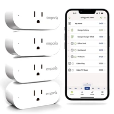 Energy Monitoring Smart Plug, Wifi Smart Outlet Plug Works with Alexa and Google