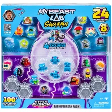 MrBeast Lab Swarms Hyper Fusion Lab Outbreak 24 Pack Assortment LIMITED EDITION