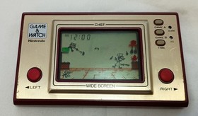 Nintendo Game ＆ Watch Chef Boxed Japan