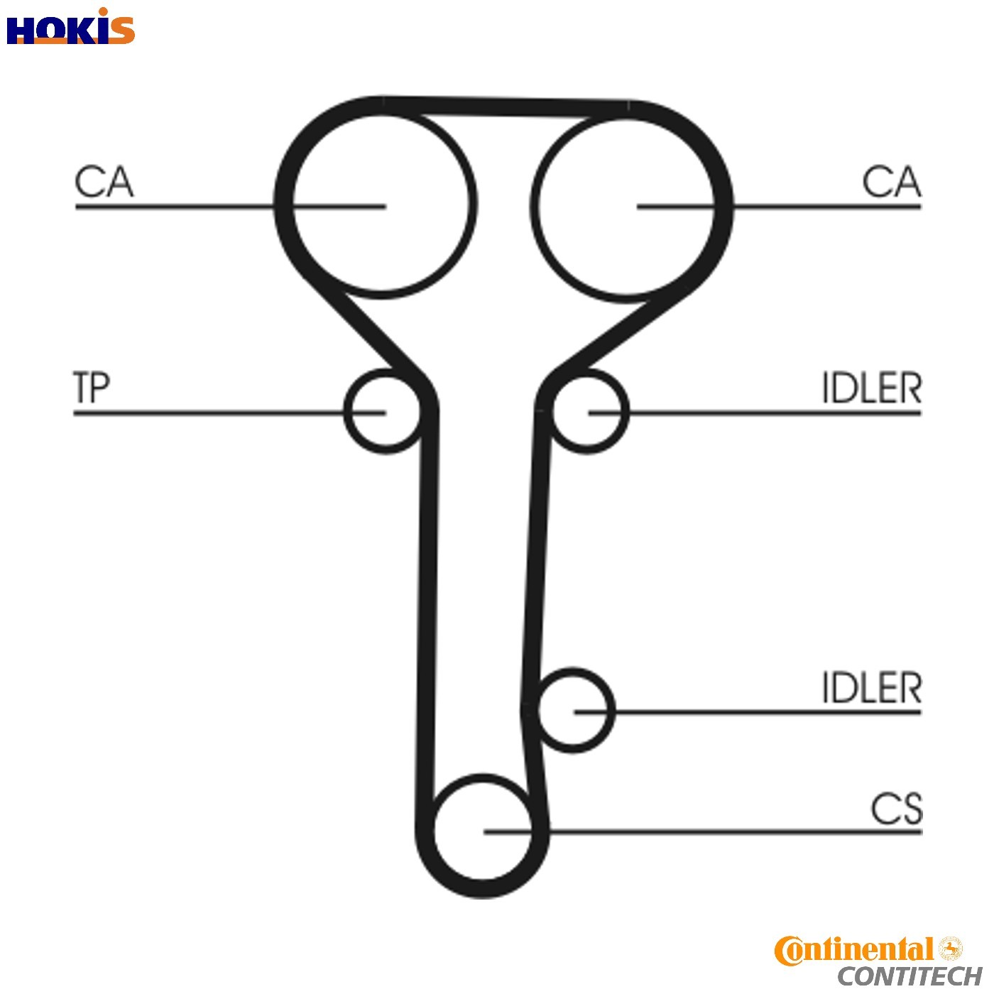 Fits CONTITECH CT978K2 TIMING BELT KIT - Image 5