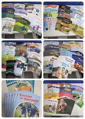 Grade 2 Rigby, Levels I-N Lot of 372 Leveled Readers Guided Reading Books HMH 