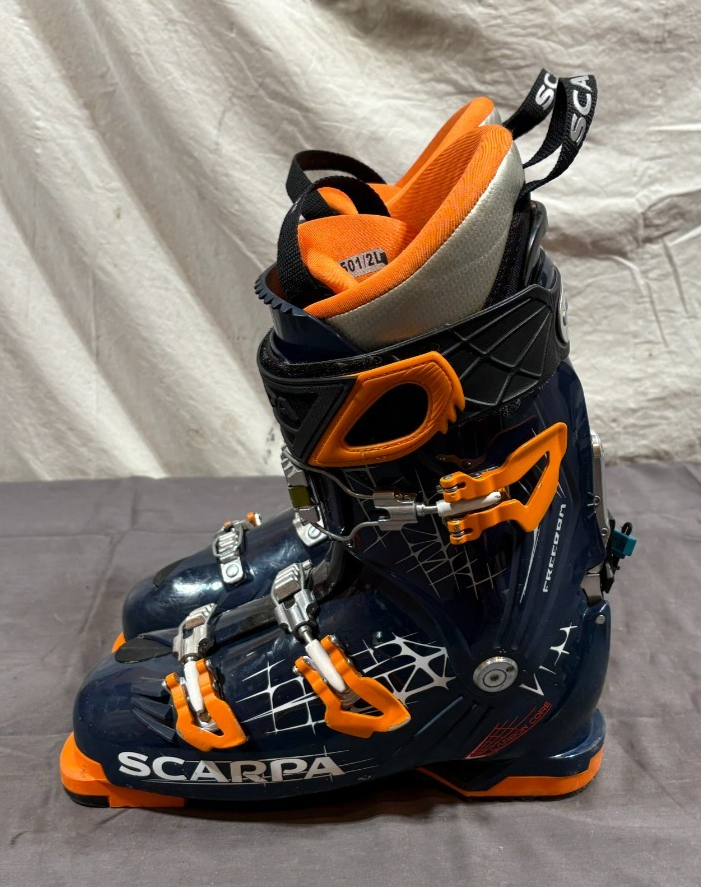 SALOMON Scarponi da sci alpinismo Scarpa Freedom Carbon Core fodera intuitiva MDP 27 US 9