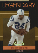 2007 Playoff Contenders Legendary Contenders Gold #13 Lenny Moore /250 - NM-MT