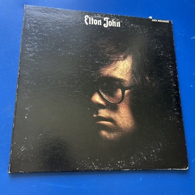 Elton John Elton John LP Vinyl UNI Records 1970 Rock Stereo 12'' 33 RPM.
