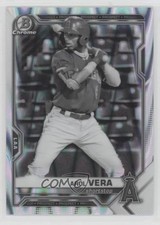 2021 Bowman Draft Chrome Black & White RayWave Refractor Arol Vera #BDC-181 09j5