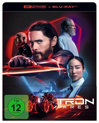 Tron: Ares Steelbook 4K UHD + Blu-ray | Limitiert 2026 | Jared Leto | LEONINE