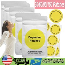 30 150 Patches Dopamine Patches Mood Support and Positivity Mental Wellness AN