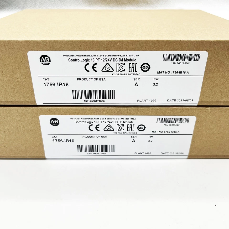 2022 New AB 1756-IB16 ControlLogix Input Module 1756-IB16 AB US Free Tax - Image 2 of 4