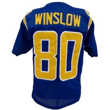 Kellen Winslow Jersey Royal Blue San Diego | M-5XL Unsigned Custom Sewn Stitched