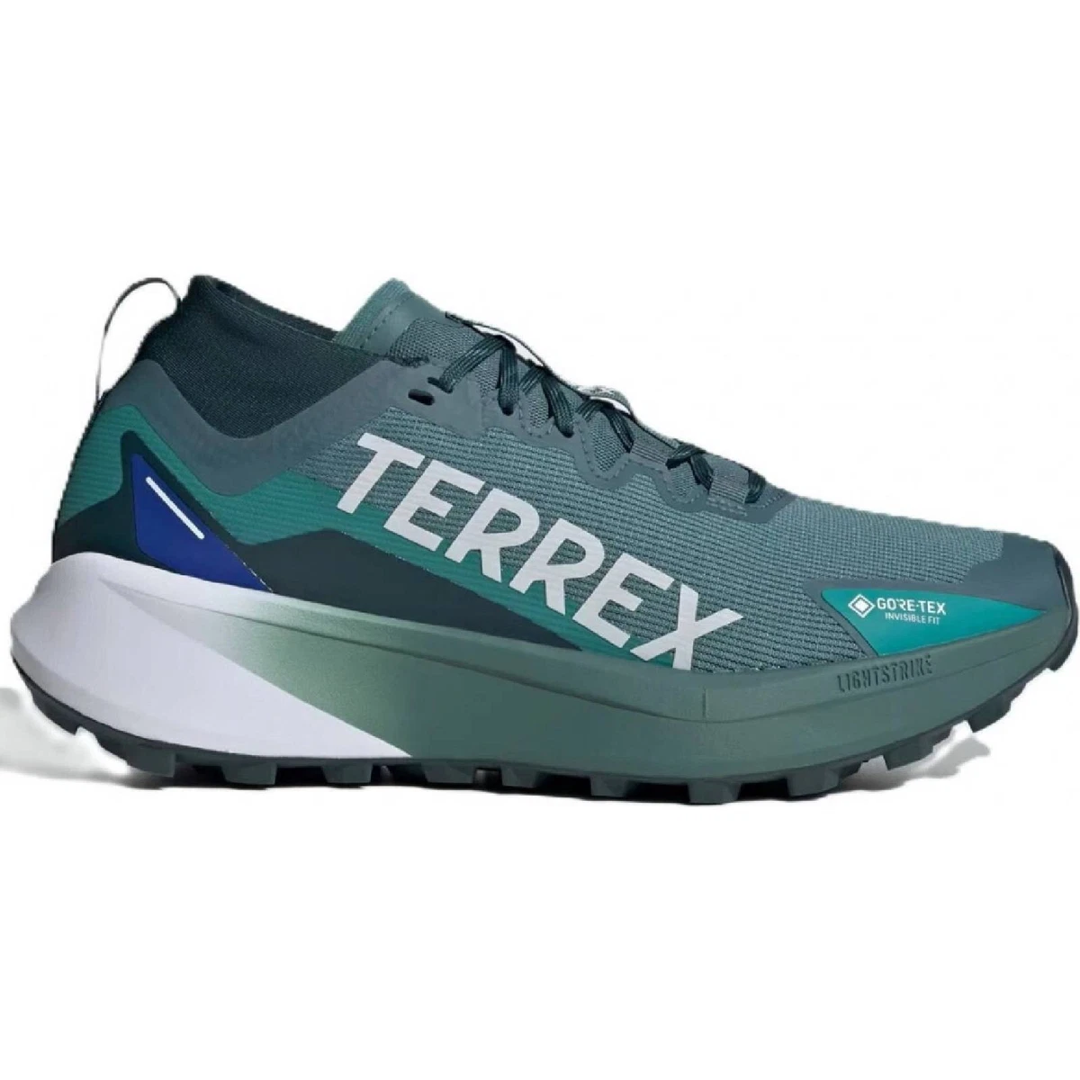Adidas Terrex Agravic Speed Mens Trail Running Shoes Teal (JR5238) Size 12 Adidas Terrex Agravic Speed Ultra - Teal - Mens Size 13  main image 3