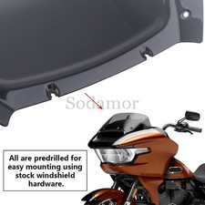 HDBUBALUS Windschutzscheiben-Verkleidung Für Harley Road Glide 2015-2019