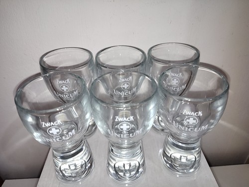 Amaro UNICUM set 6 bicchieri vetro nuovi - Foto 3 di 6