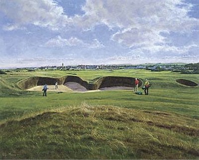 Peter Munro - St Andrews - 14th Hole - Print Only - Ltd Edit No. 6/600