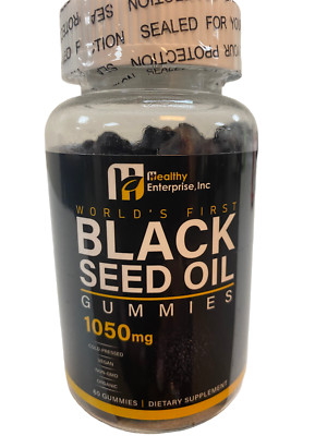 Black Seed Oil & Honey Gummies  | Nigella Sativa Seeds| 1050mg