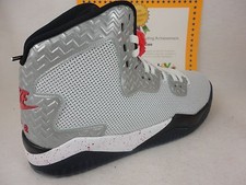 Nike Air Jordan Spike Forty PE, White / Fire Red, Spike Lee, 807541 101, Sz 13