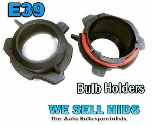 2x BMW E39 H7 Xenon HID Conversion Bulb Holders 477 Headlight Adaptor 95-03 H23 - Picture 1 of 1