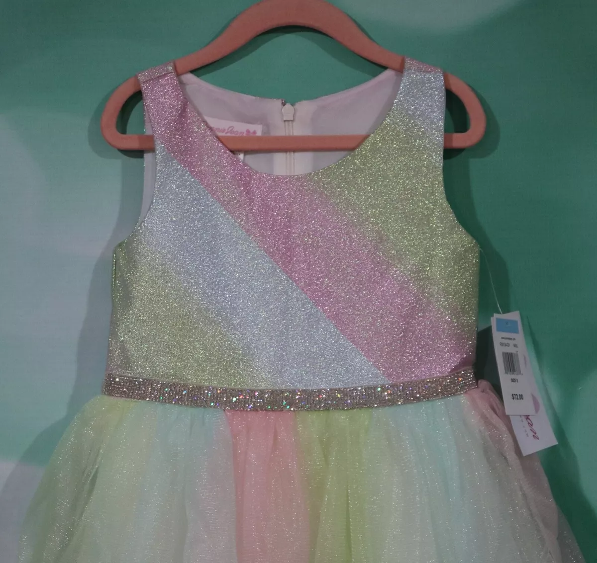 Bonnie jean 2025 rainbow dress