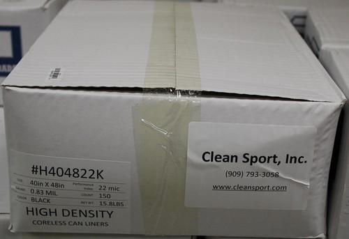 40 x 48 - 22 micron Industrial Trash Liners (150 liners per case) - Picture 2 of 2