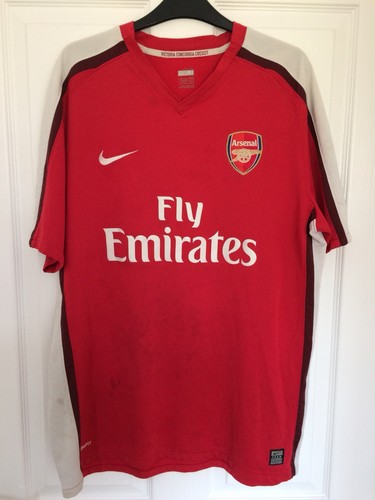 2008/2010 Arsenal home football shirt 