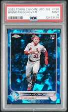 Brendan Donovan - 2022 Topps Chrome Update Sapphire US150 PSA 9 RC