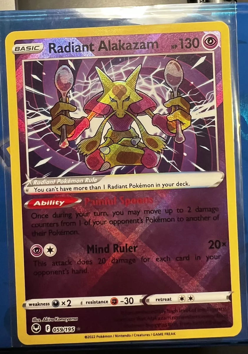 Radiant Alakazam - 059/195 - Radiant Rare